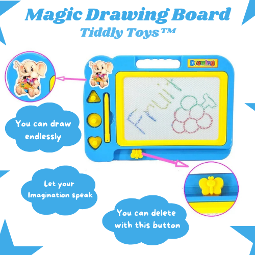 Magnetic Drawing Board Tiddly Toys™