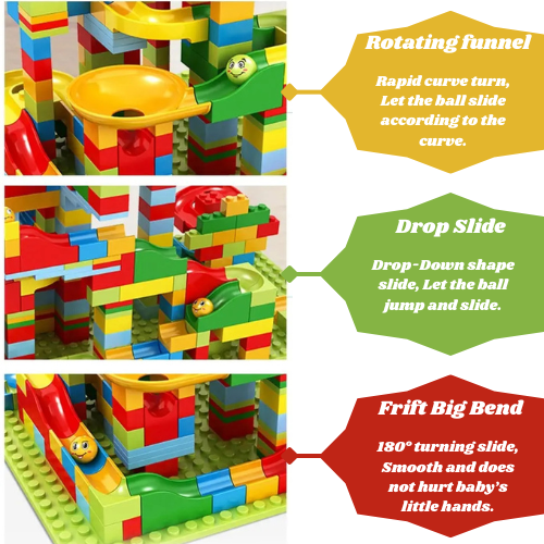 Slide Small Block Block Assembly Tiddly Toys™